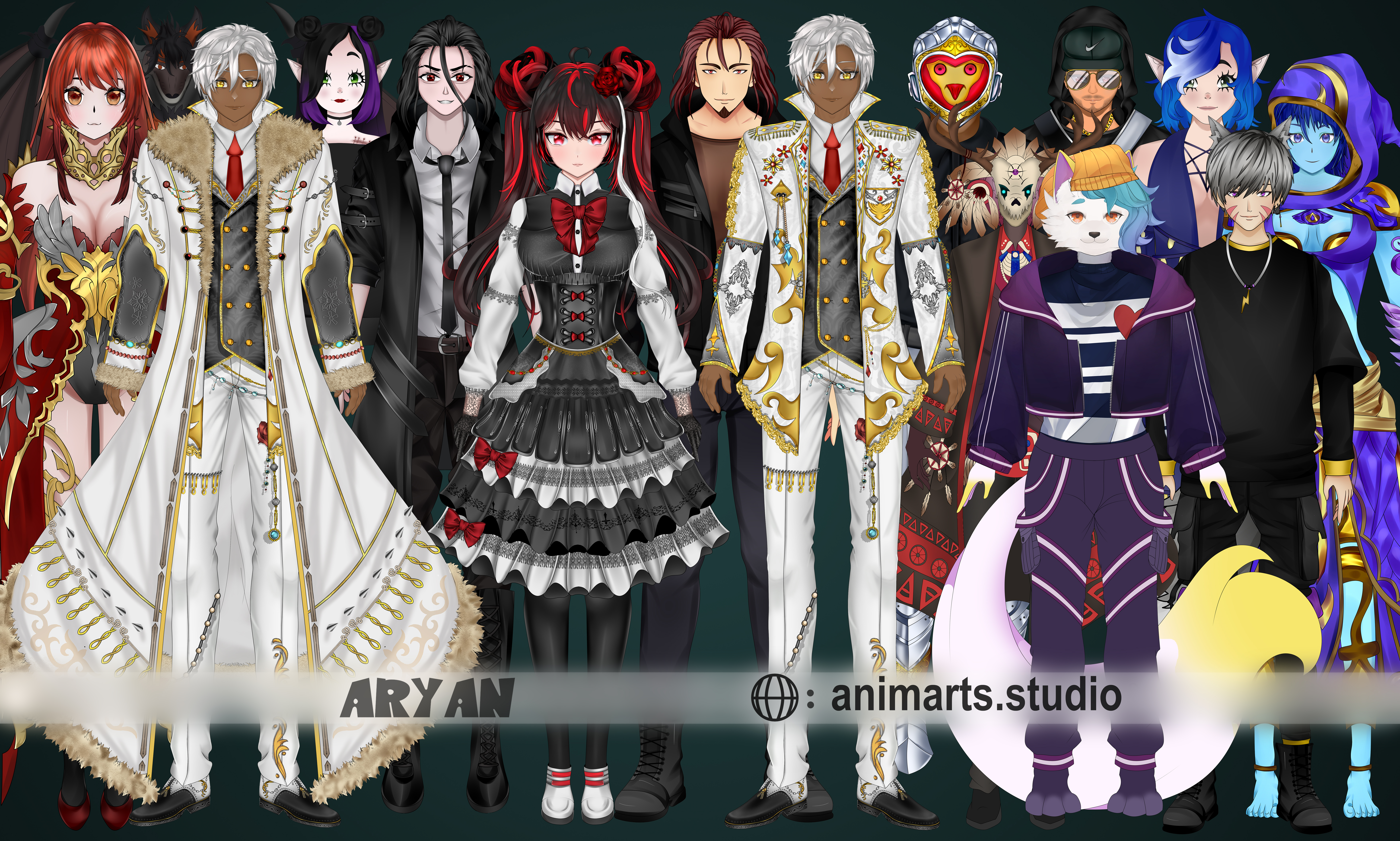 Live2D VTuber — AnimArts Live2D VTuber commission studio