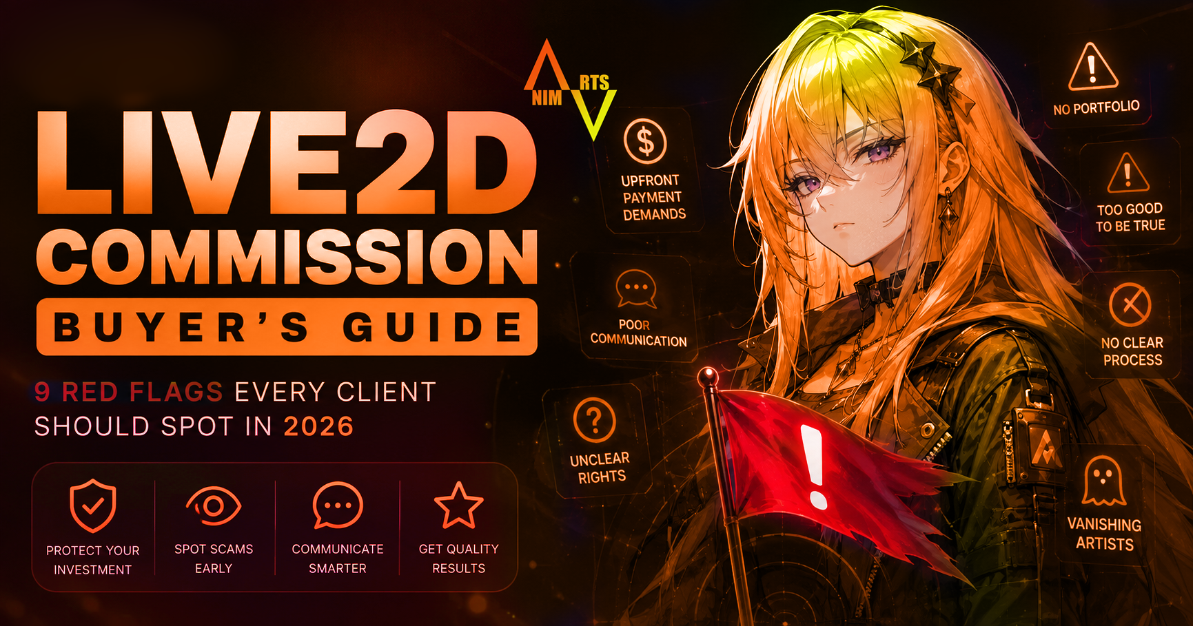 Live2D Commission Buyer's Guide: 9 Red Flags Every Client Should Spot in 2026