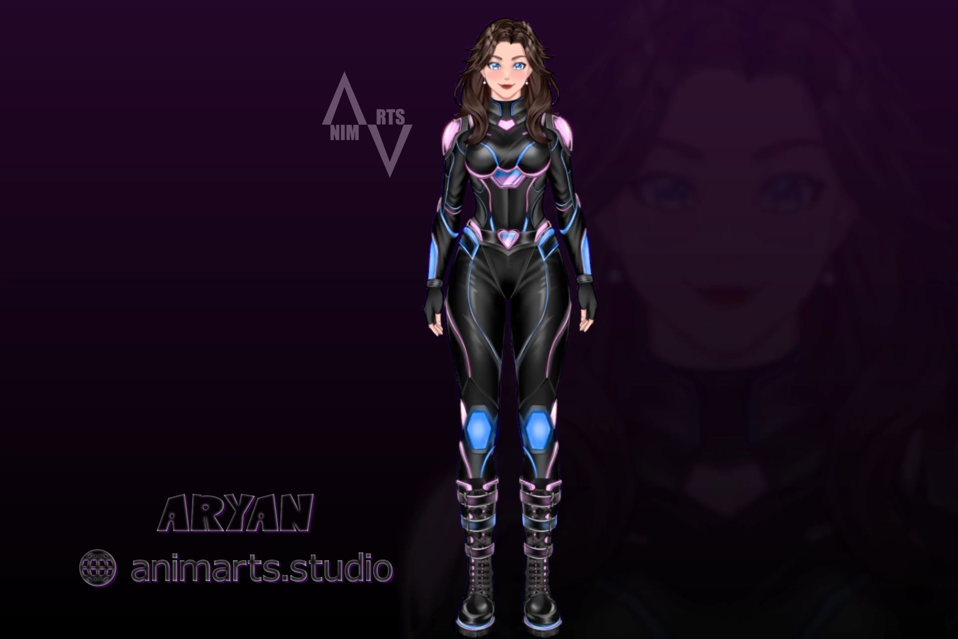 Live2D Vtuber art and Live2D rigging | Streaming Overlays | Emotes | For crystal